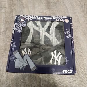 WORLD SERIES SPECIAL! NWT MLB New York Yankees foco Men's Cold Weather Set